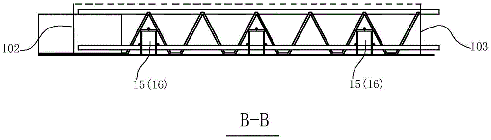 Prefabricated steel bar truss combined floor and splicing method thereof