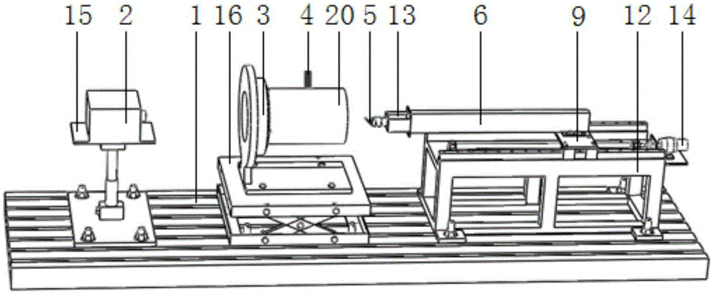 A test method for a thin-walled cylindrical shell member vibration test system