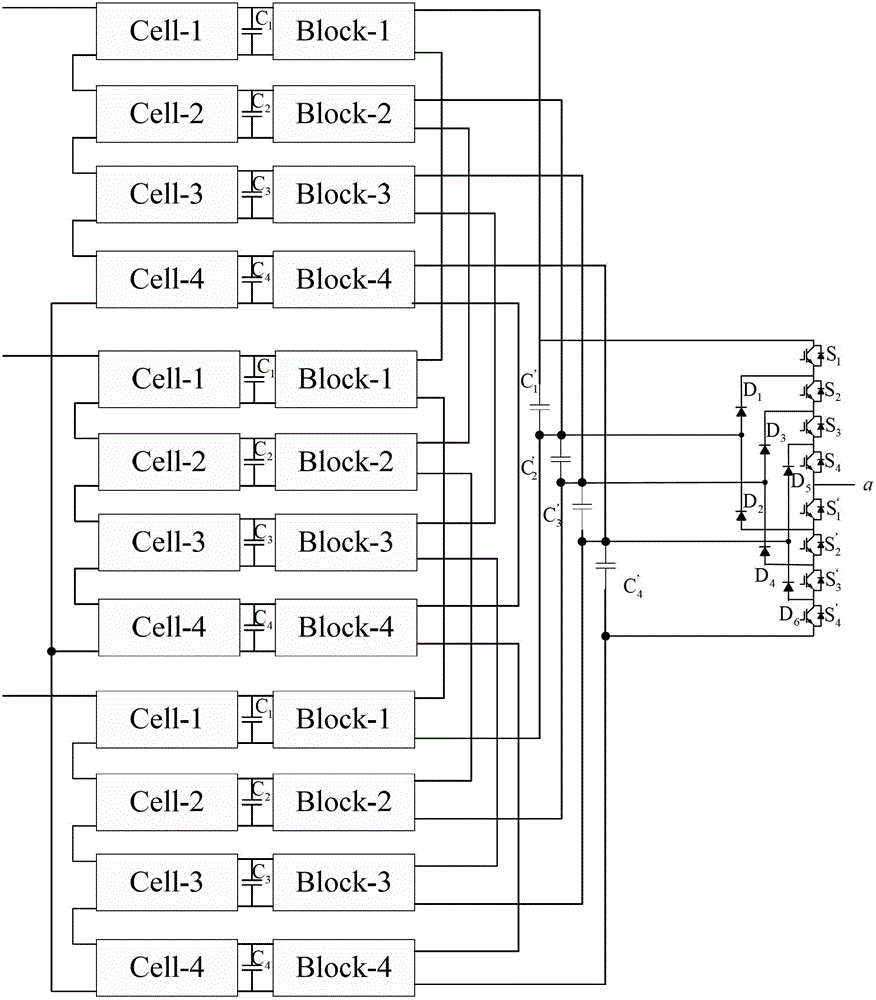 Large-power multilevel converter based on high-frequency isolation transformer