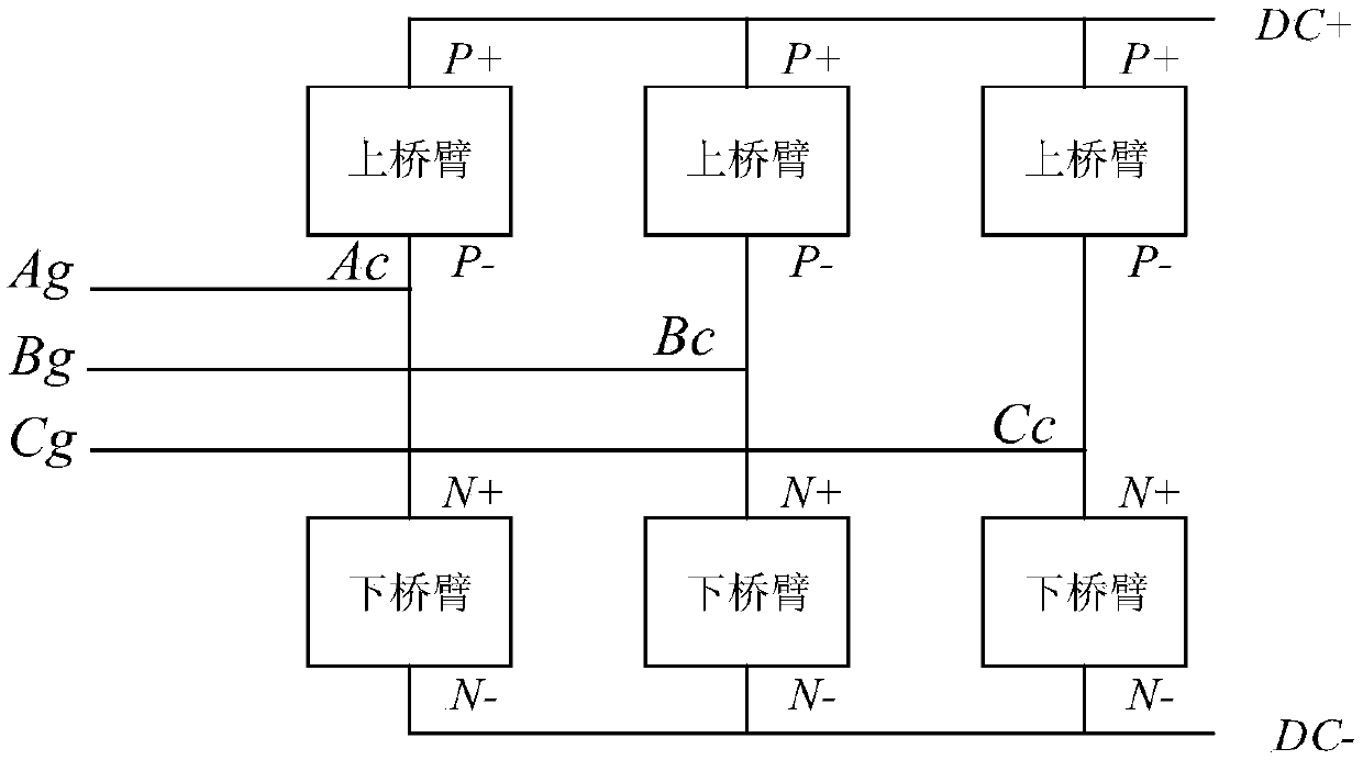 Economical single-ended cascade hybrid DC transmission system with bidirectional flowing of flow