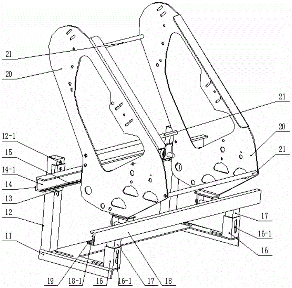 Seedling box and covering wheel adjustment device of vegetable transplanter