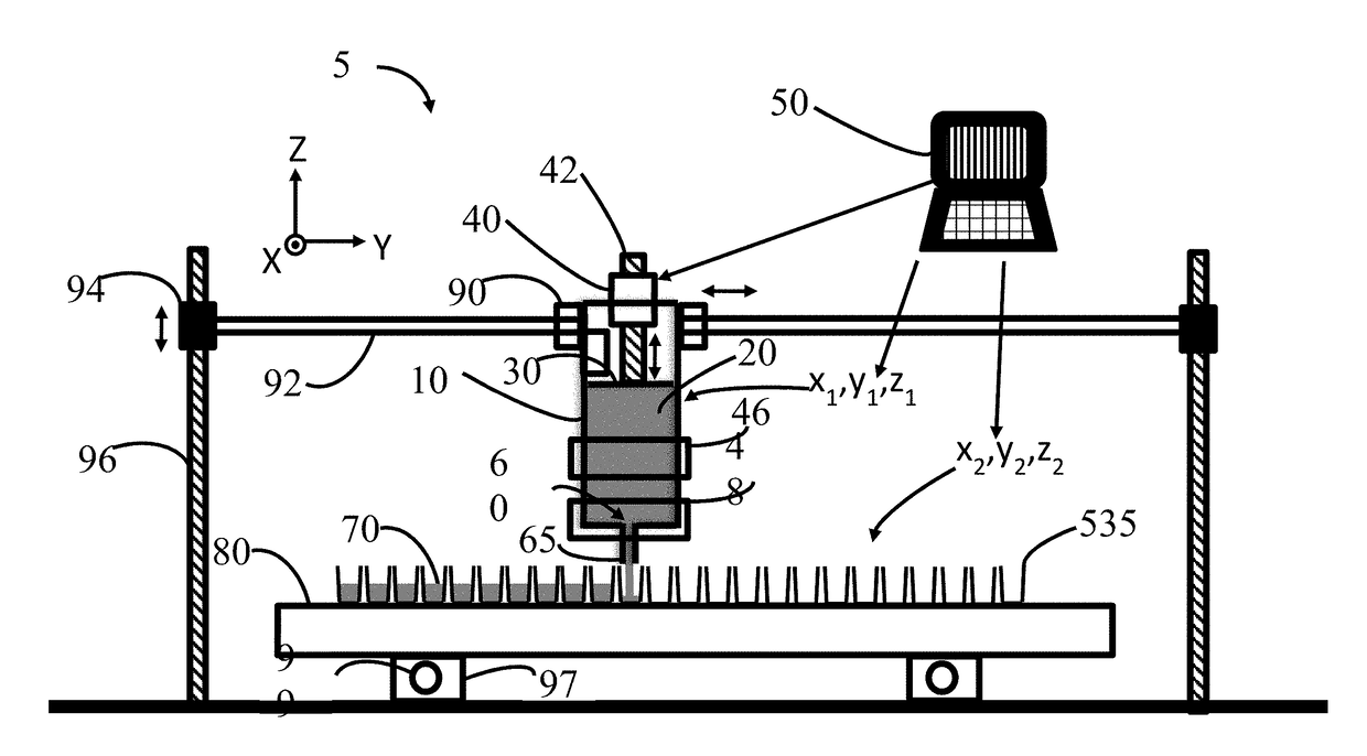 Method and Apparatus for Partitioning a Material