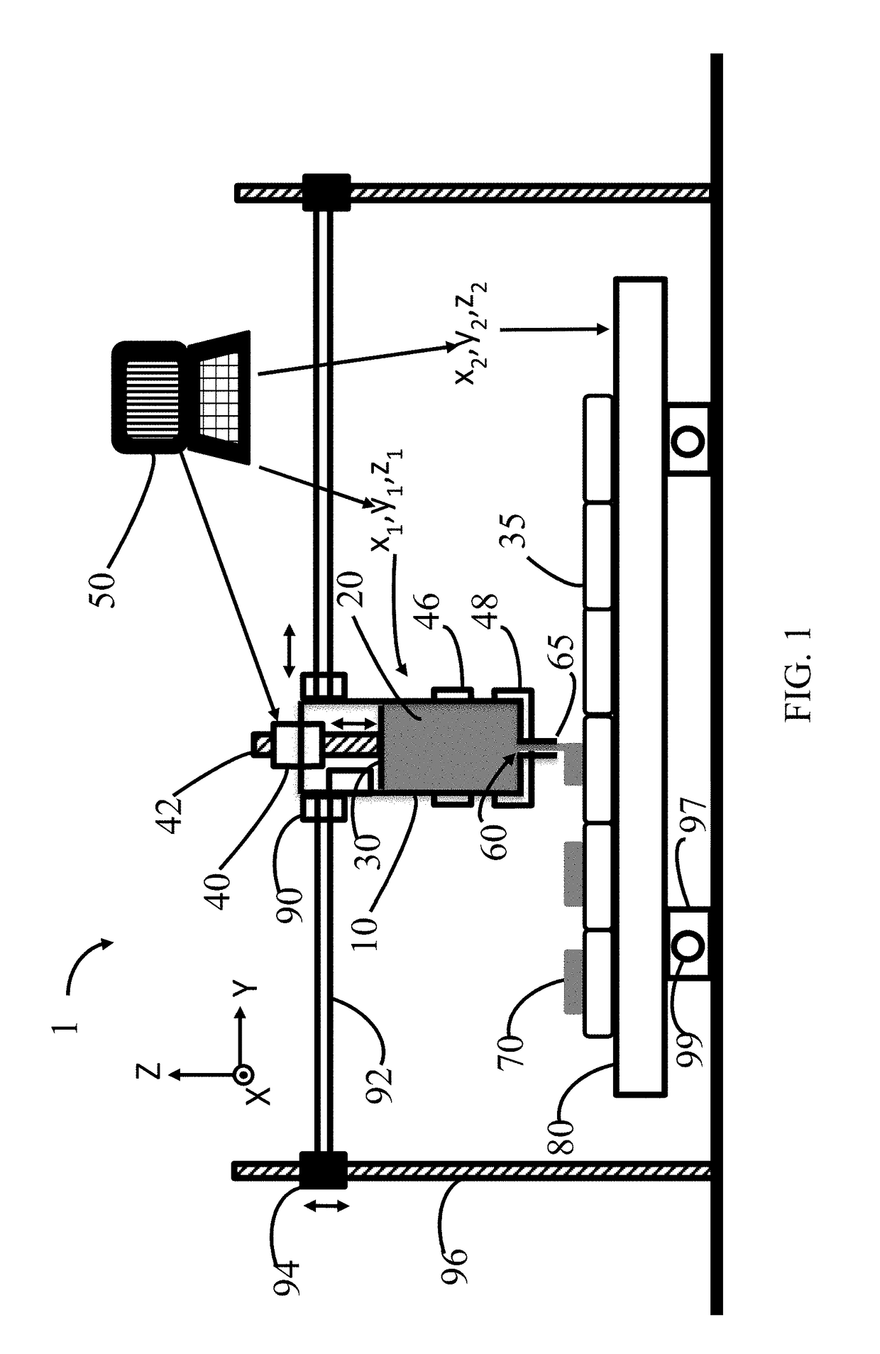 Method and Apparatus for Partitioning a Material