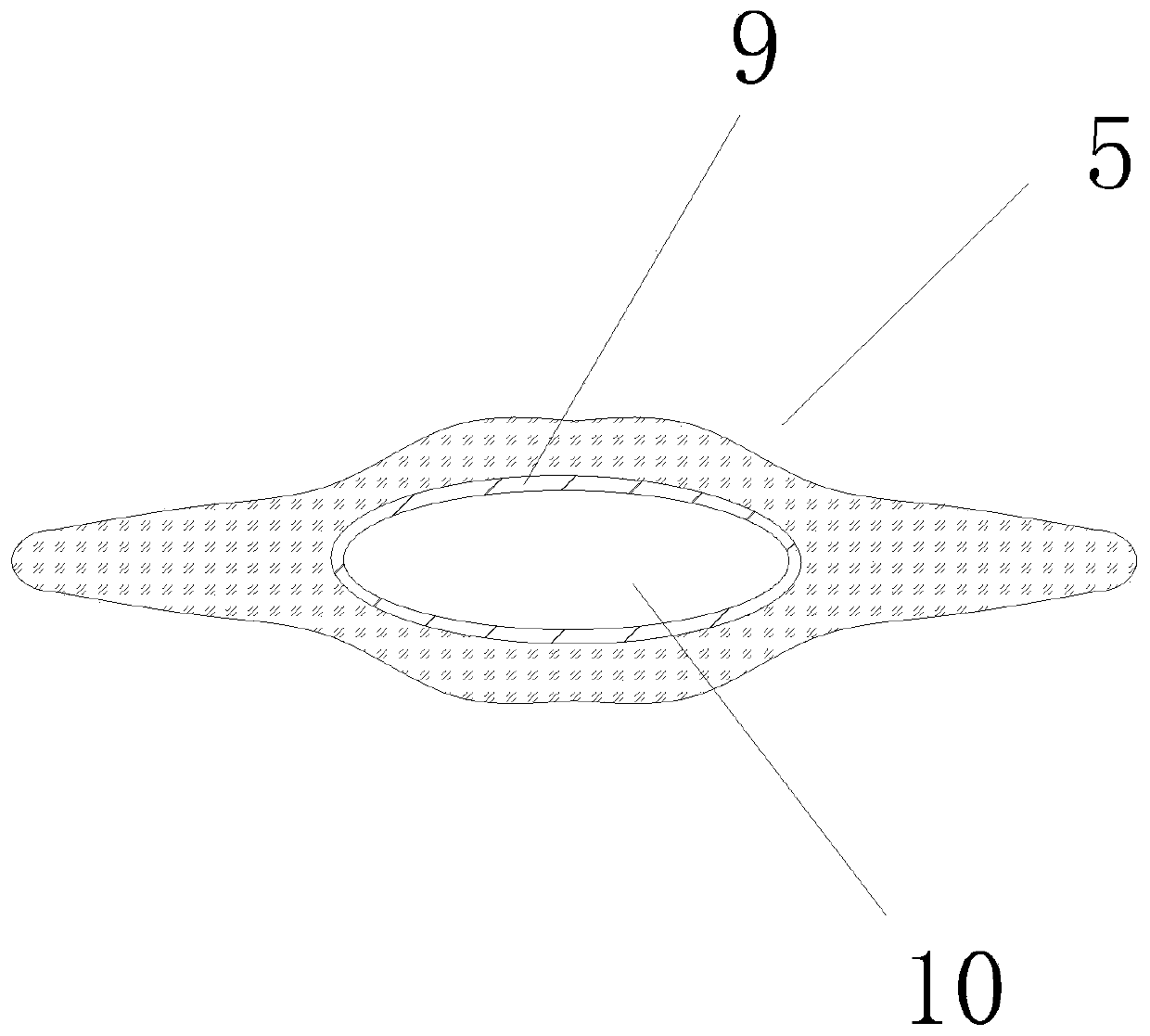 U-shaped tube for anti-seismic remote liquid level gauge