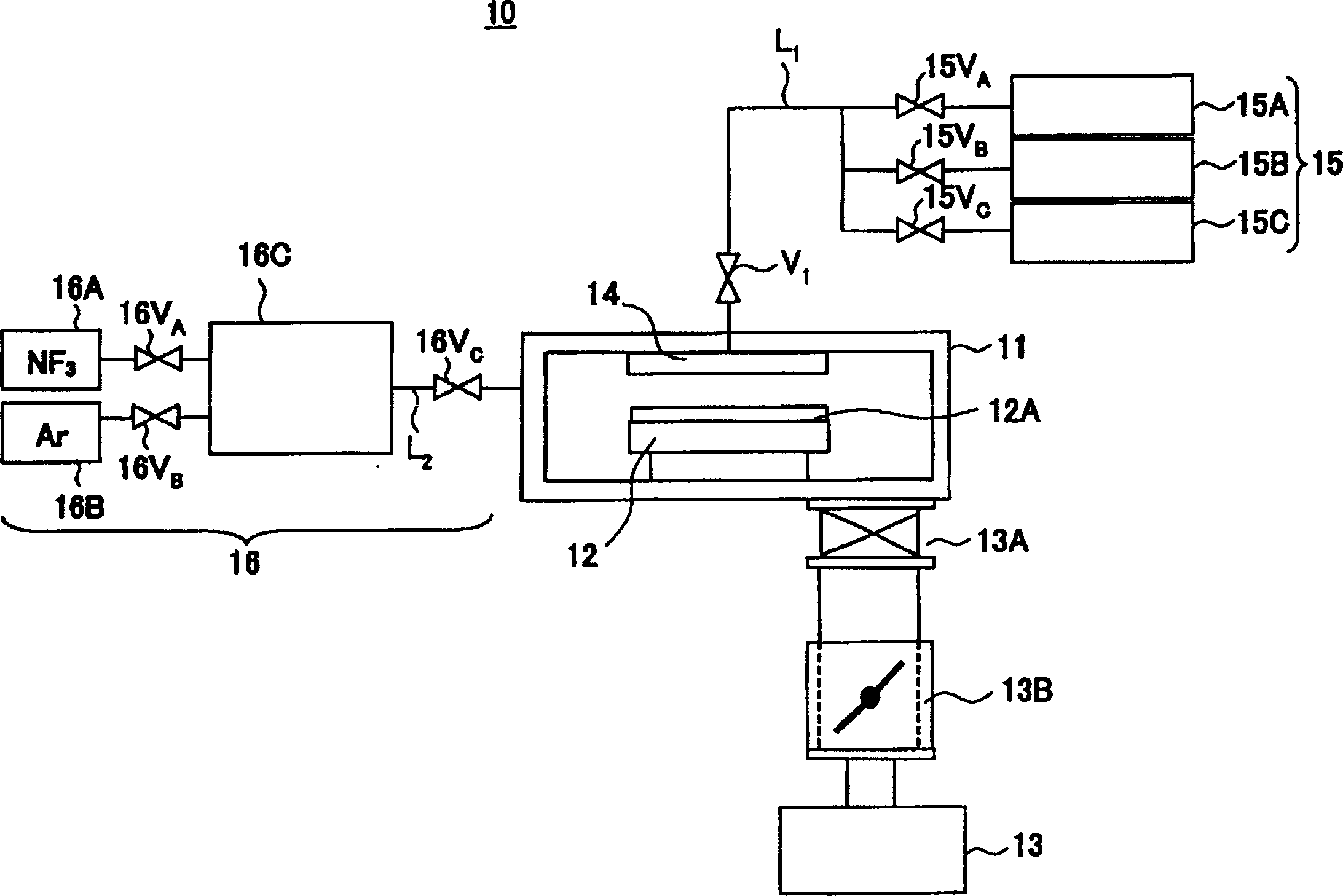 Method for generating plasma, method for cleaning and method for treating substrate