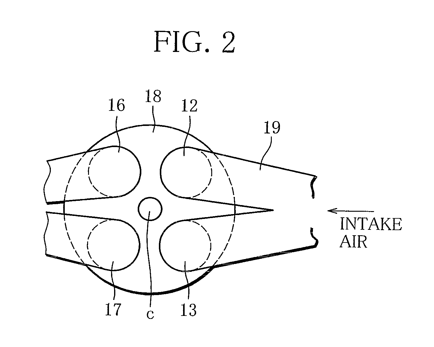 Internal combustion engine with variable valve gear