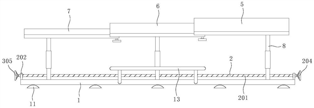 Anti-radiation isolation device for ultrasonic examination