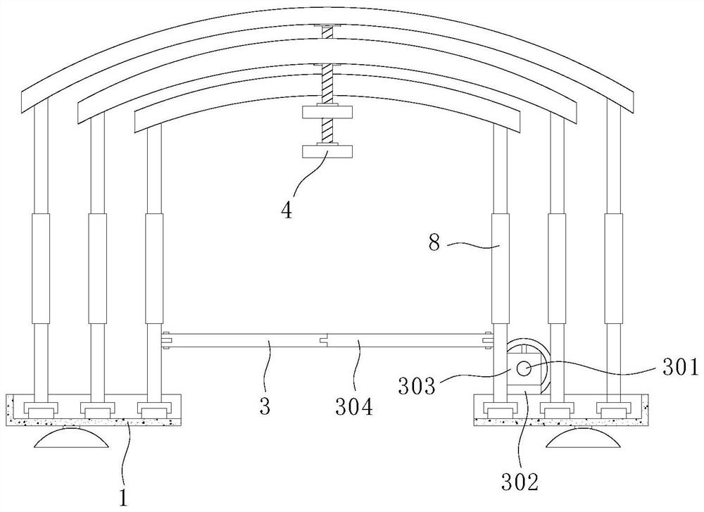 Anti-radiation isolation device for ultrasonic examination