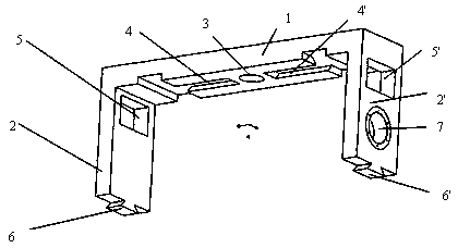 Roller radial adjusting mechanism of cross beam type four-roller profile rolling mill