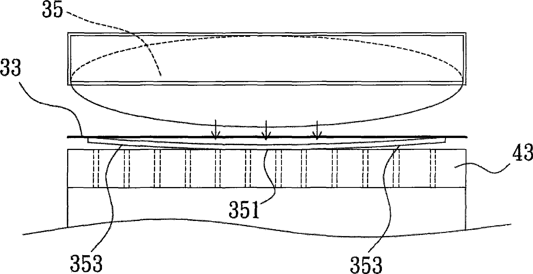 Fixing/releasing auxiliary device for a wafer detection platform, the wafer detection platform and method therefor