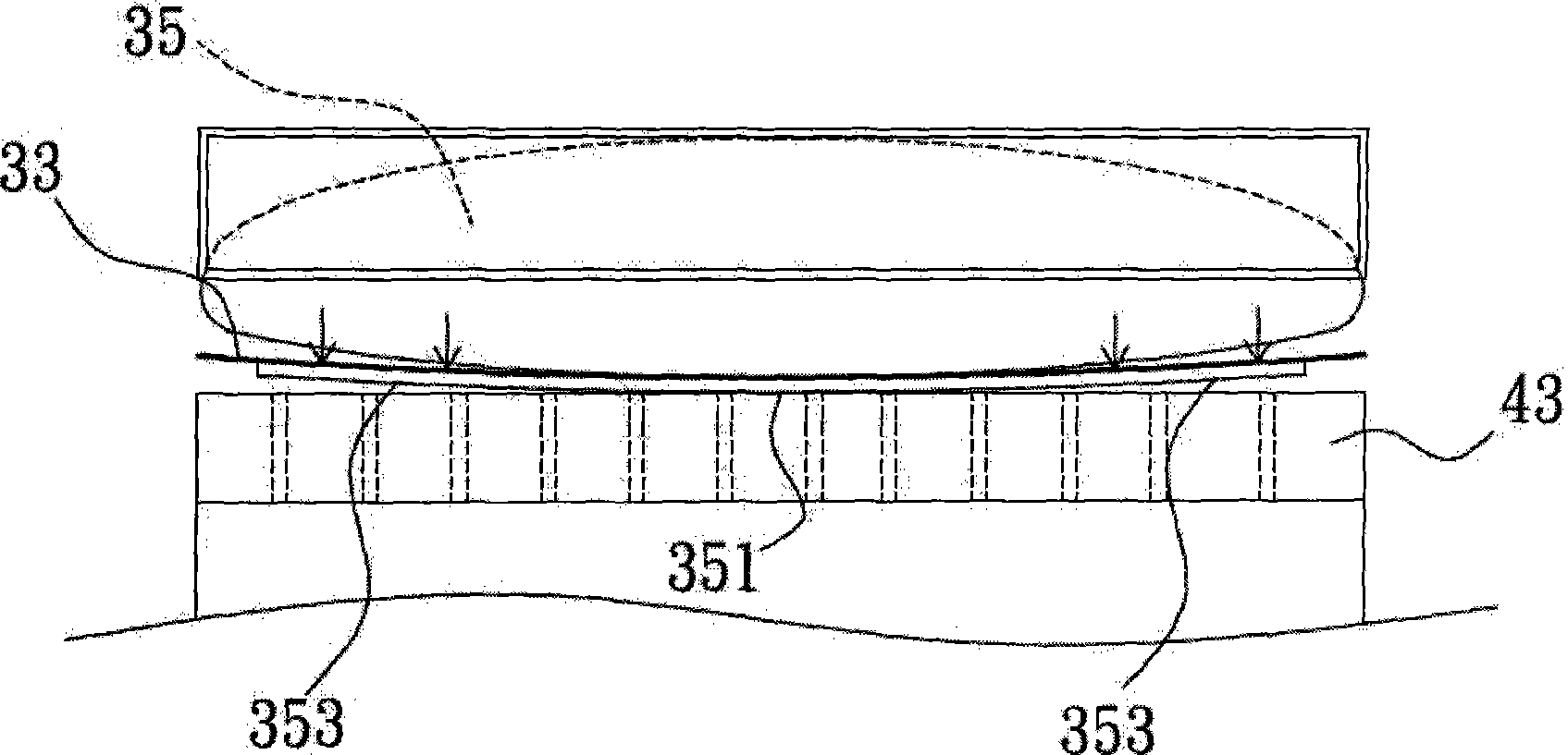 Fixing/releasing auxiliary device for a wafer detection platform, the wafer detection platform and method therefor