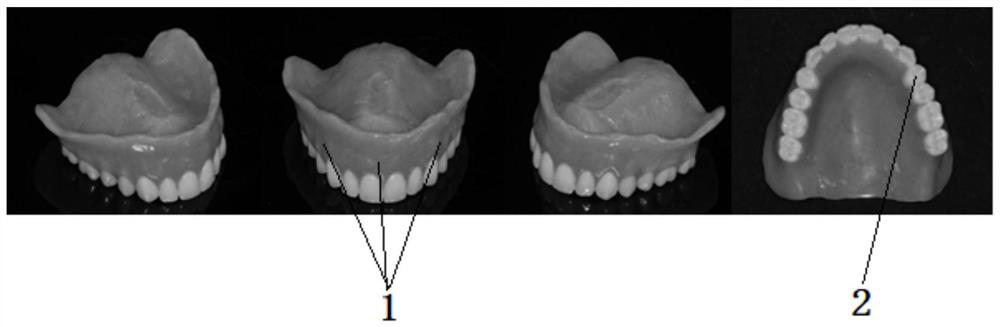 Method for manufacturing complete denture with personalized polished surface by using old denture