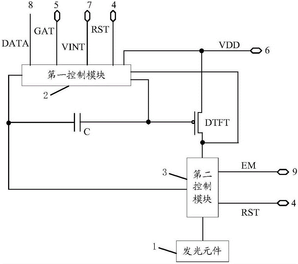 Pixel driving circuit and driving method thereof as well as display device