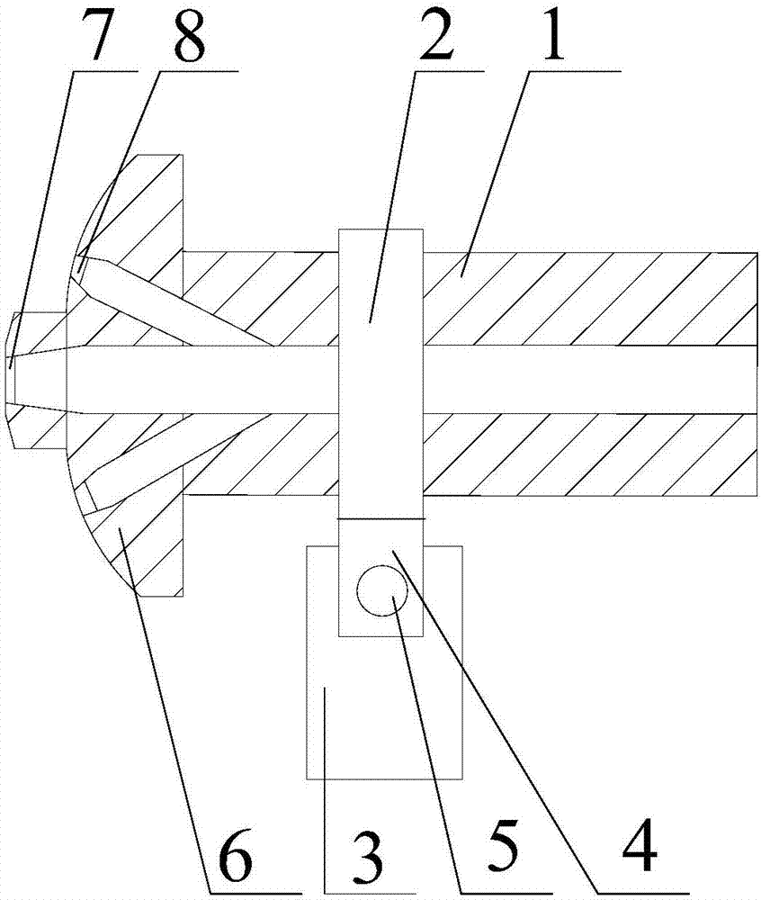 Adjustable gas nozzle structure