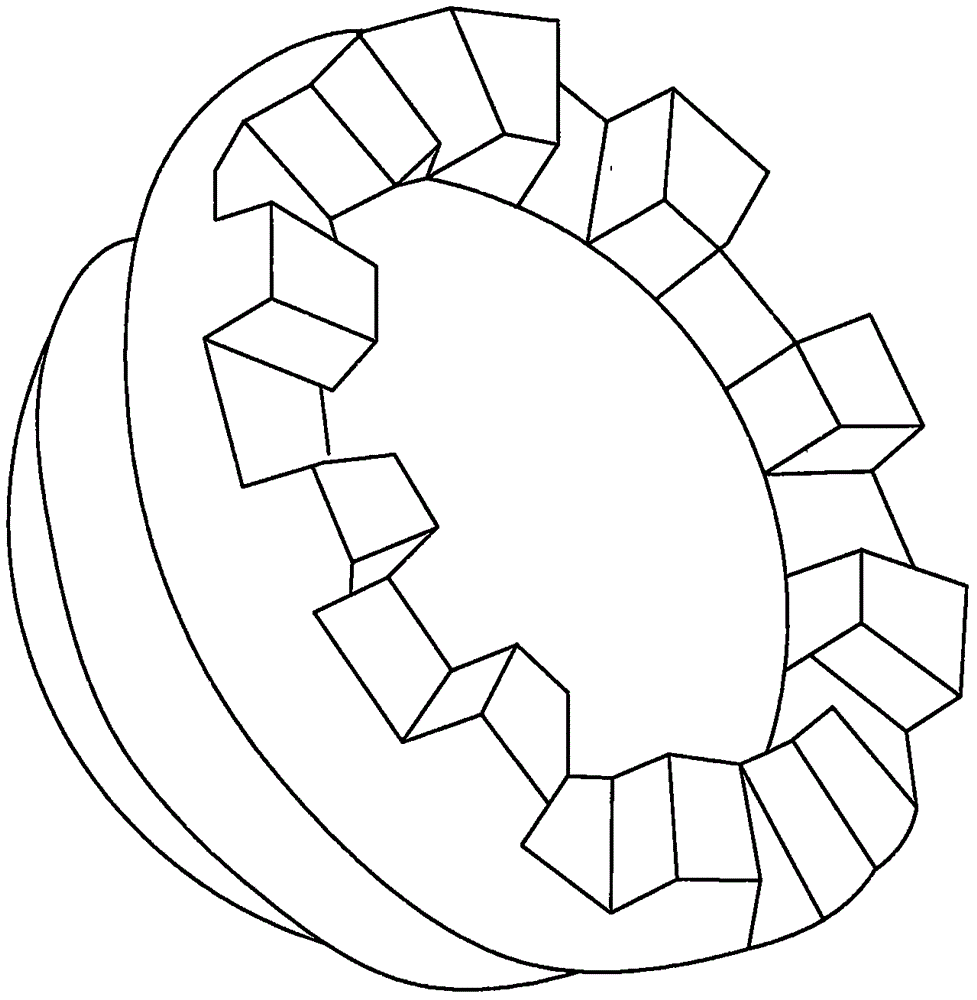 Cold extruding die of clutches and use method thereof