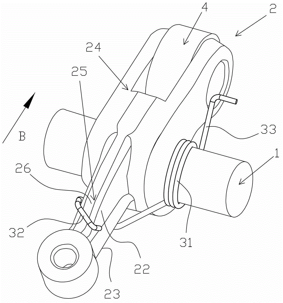 Low-noise valve rocker assembly of motorcycle engine