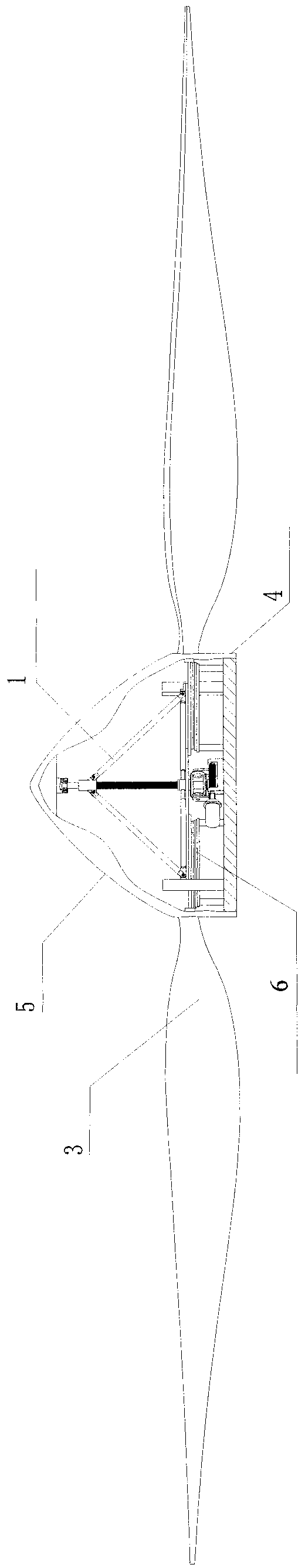 Variable diameter screw propeller