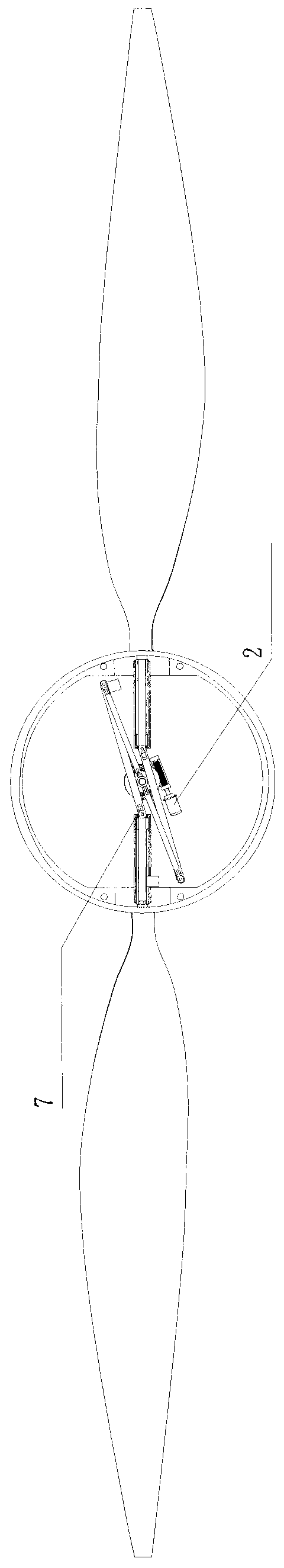 Variable diameter screw propeller