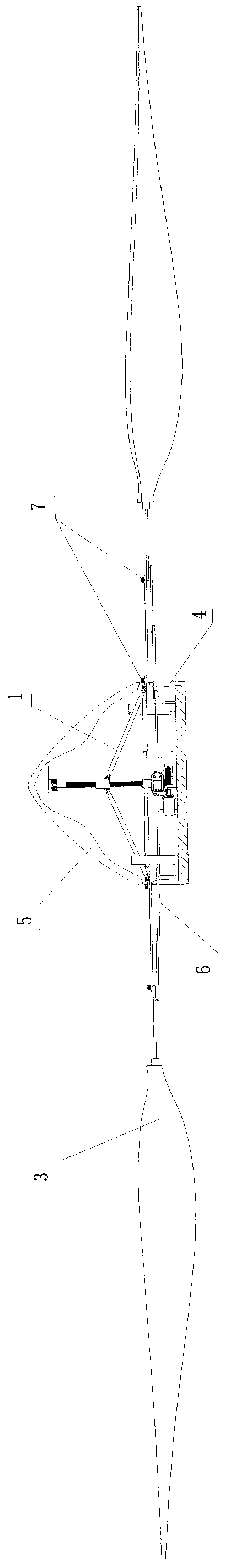 Variable diameter screw propeller