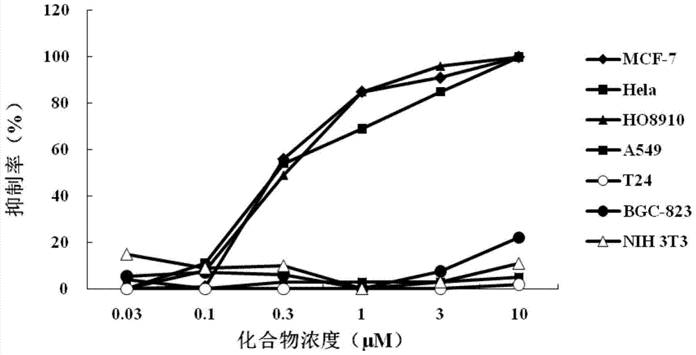 Bisabolane sesquiterpene analogue, and preparation method and application thereof