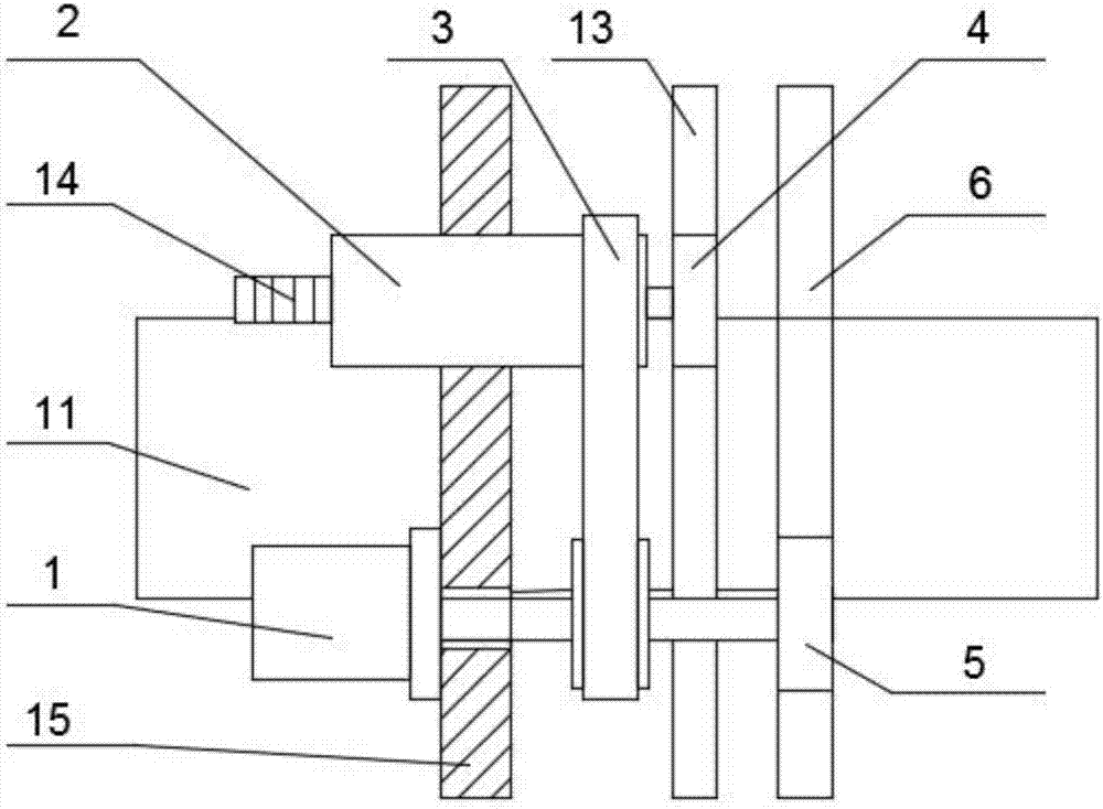 Processing machine with rotating tool holder