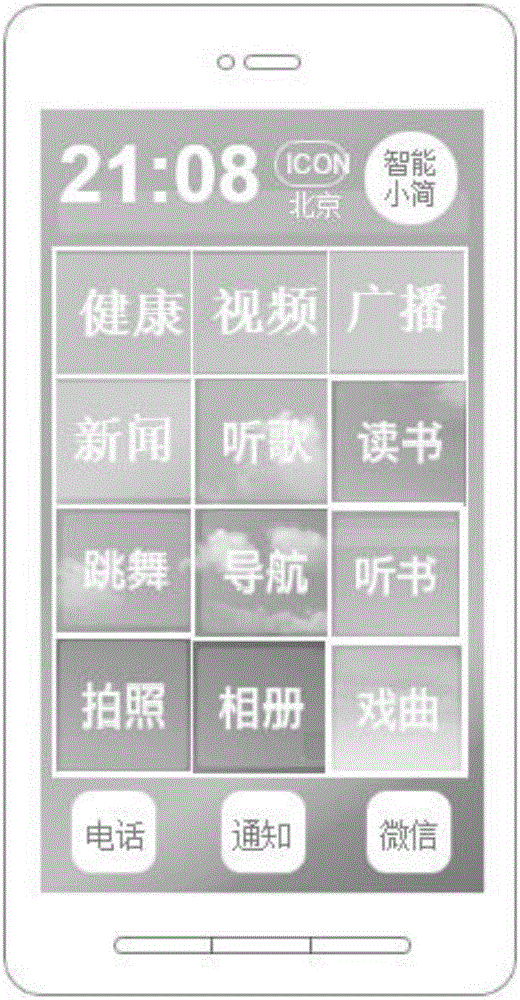 Display setting method for applications