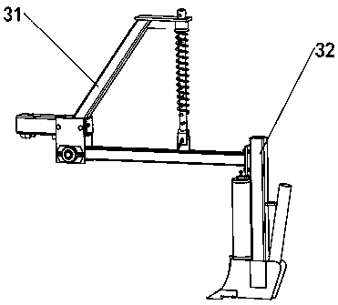 Copying precision sowing top dressing machine