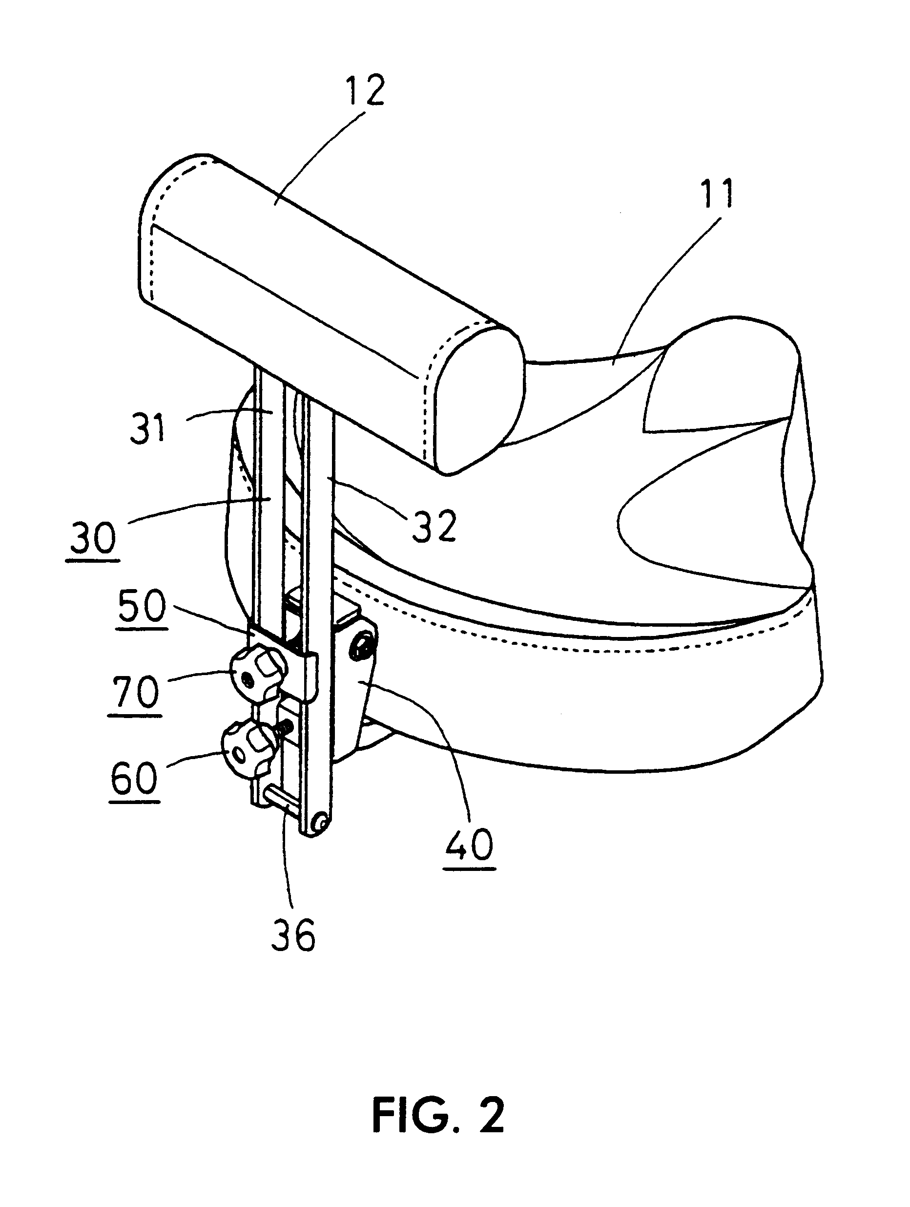 Backrest structure of a chair, particularly a drum chair