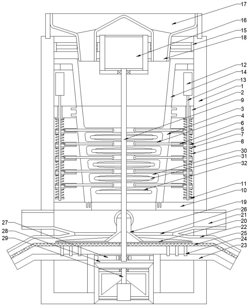 Garlic clove extrusion type shelling and crushing device