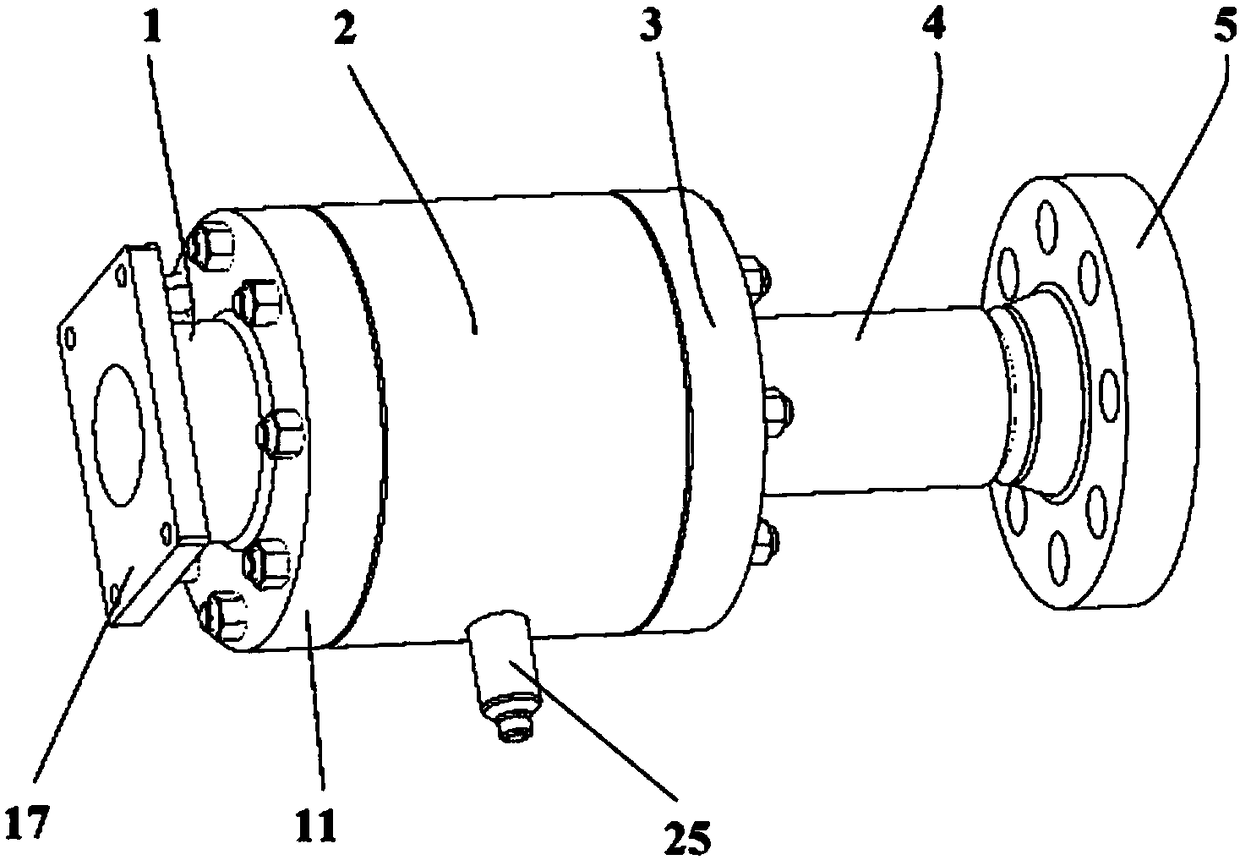 Dynamic sealing device of high-pressure system