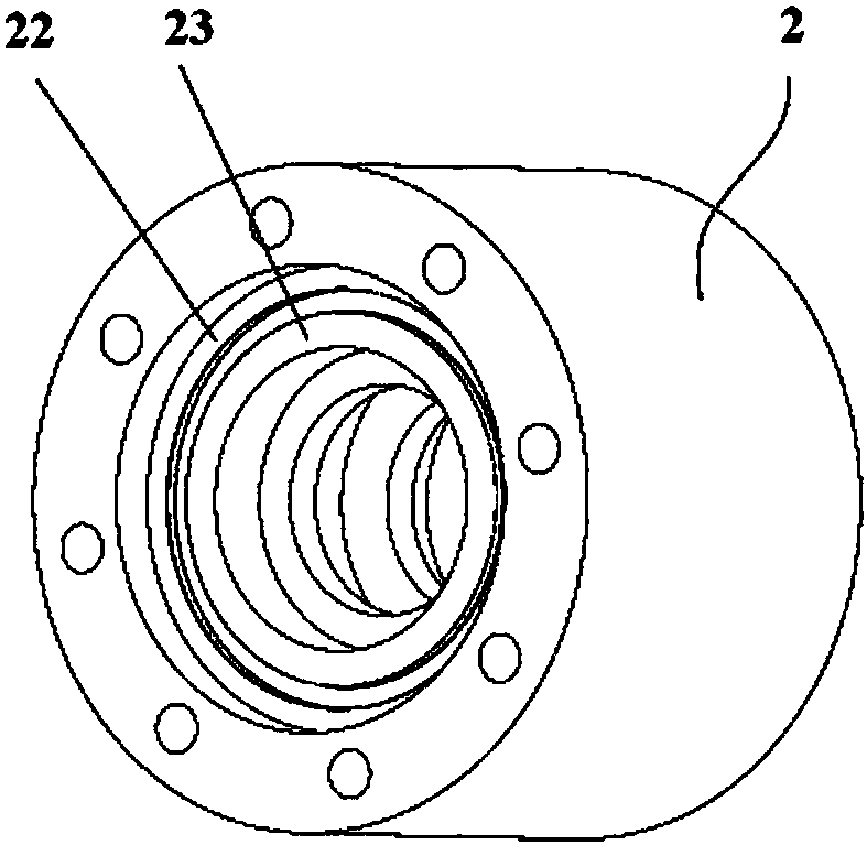 Dynamic sealing device of high-pressure system