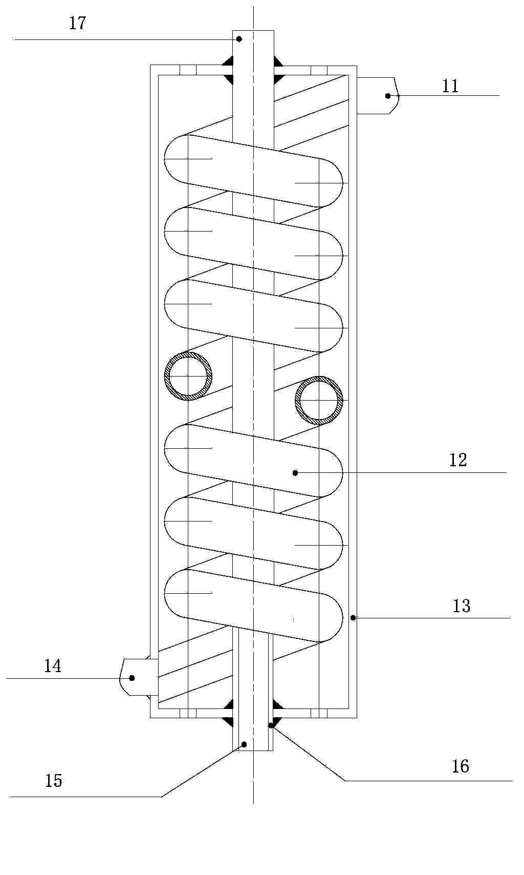 Concentric pipe heat tracing natural gas exploitation method and special tubular column