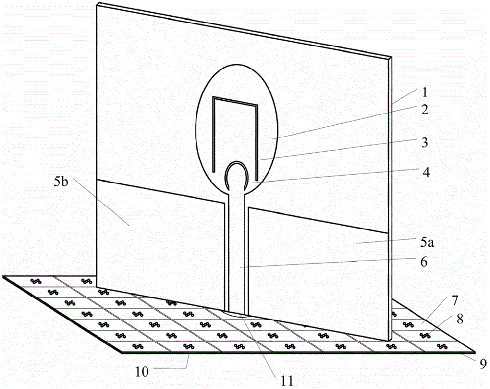 Ultra-wide-band dual-notch paster antenna adopting wide-attenuation-band electromagnetic band gap structure