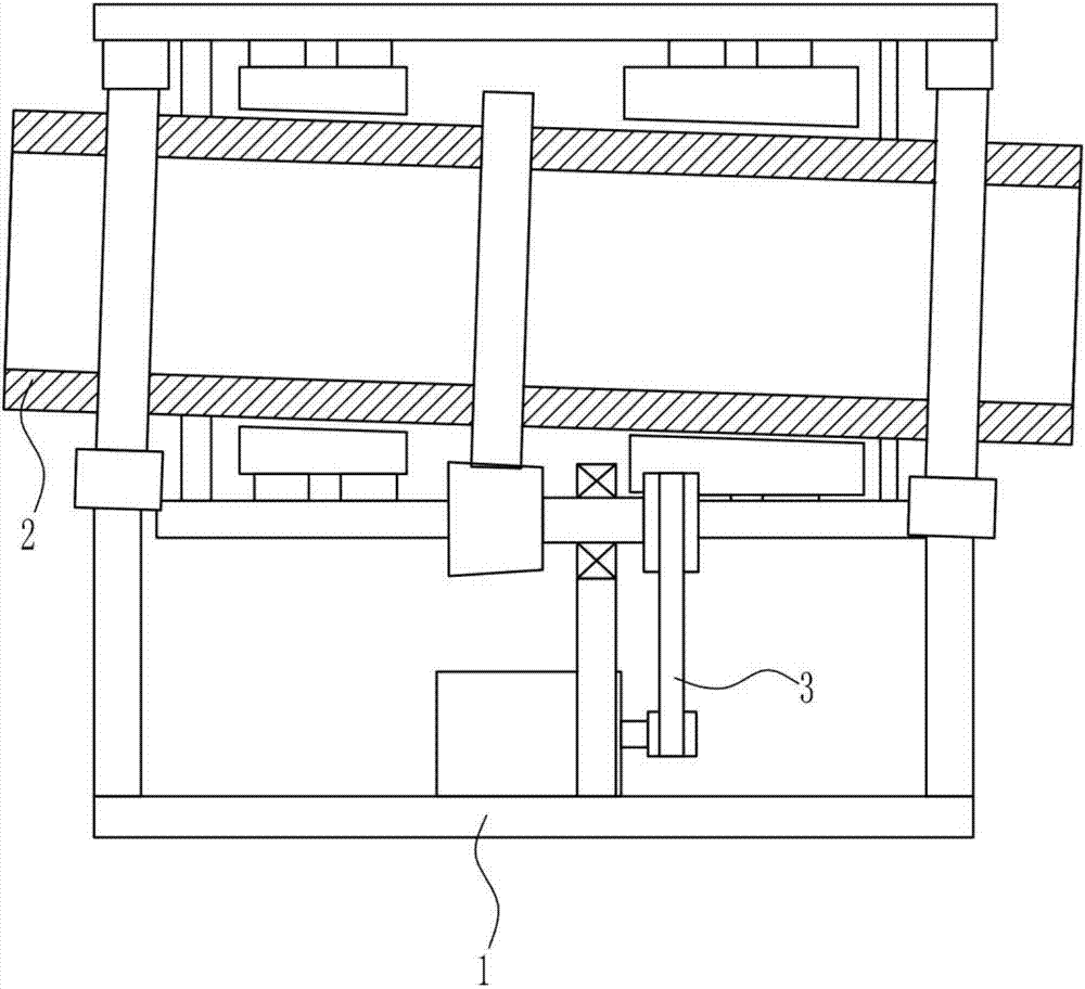 Stir-frying device of tea leaves