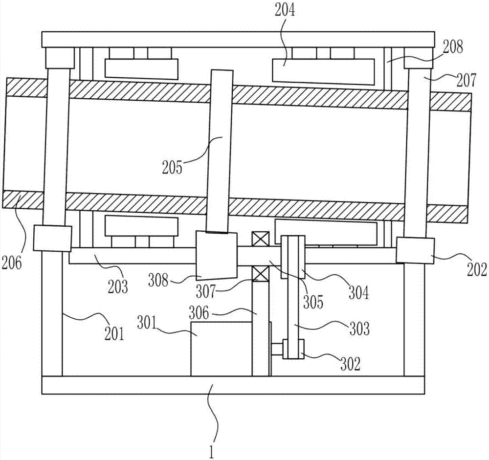 Stir-frying device of tea leaves