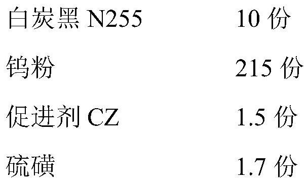 Lead-free nuclear radiation protective gloves and preparation method thereof