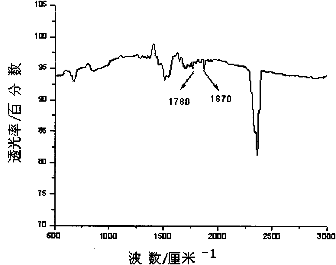 Preparation method for grafting maleic anhydride onto plasma activated carbon nano tube