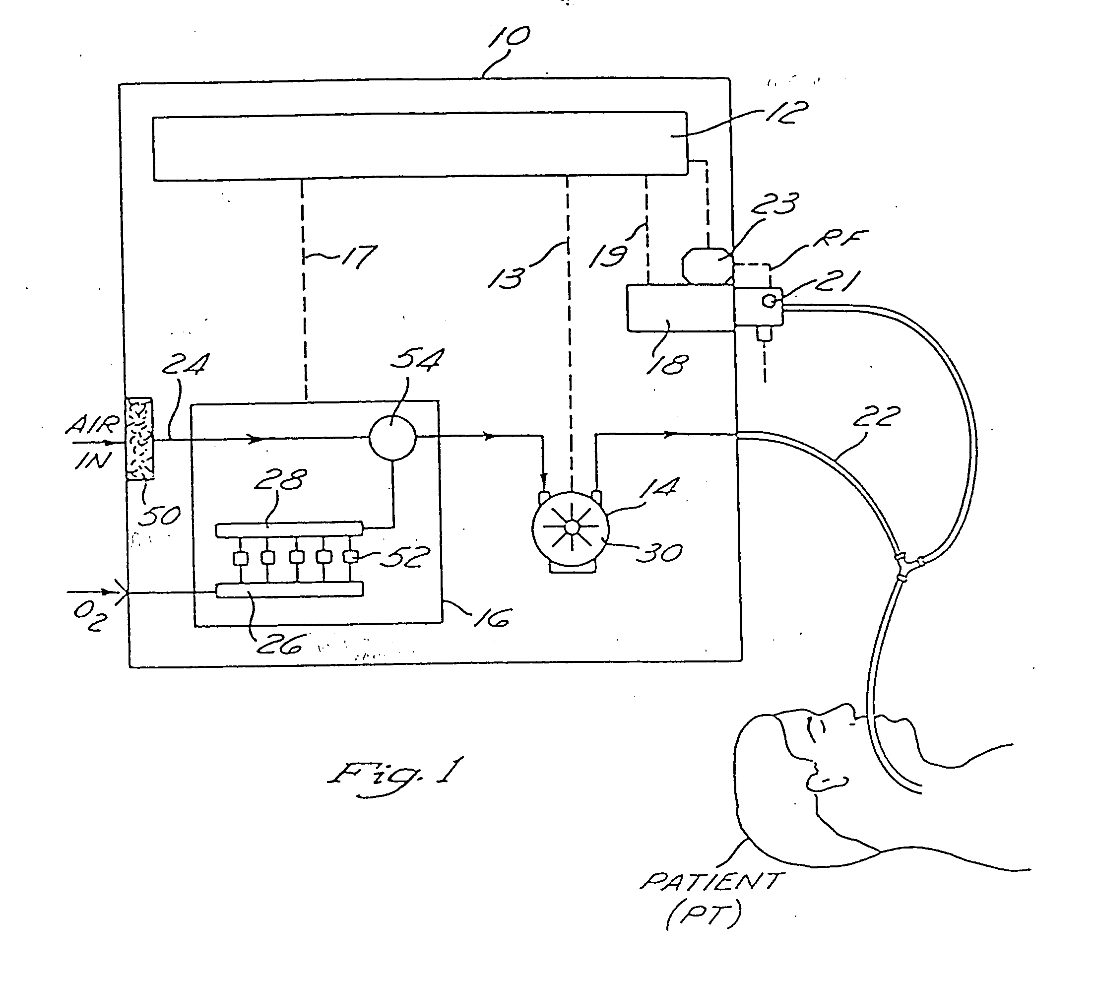 Portable drag compressor powered mechanical ventilator