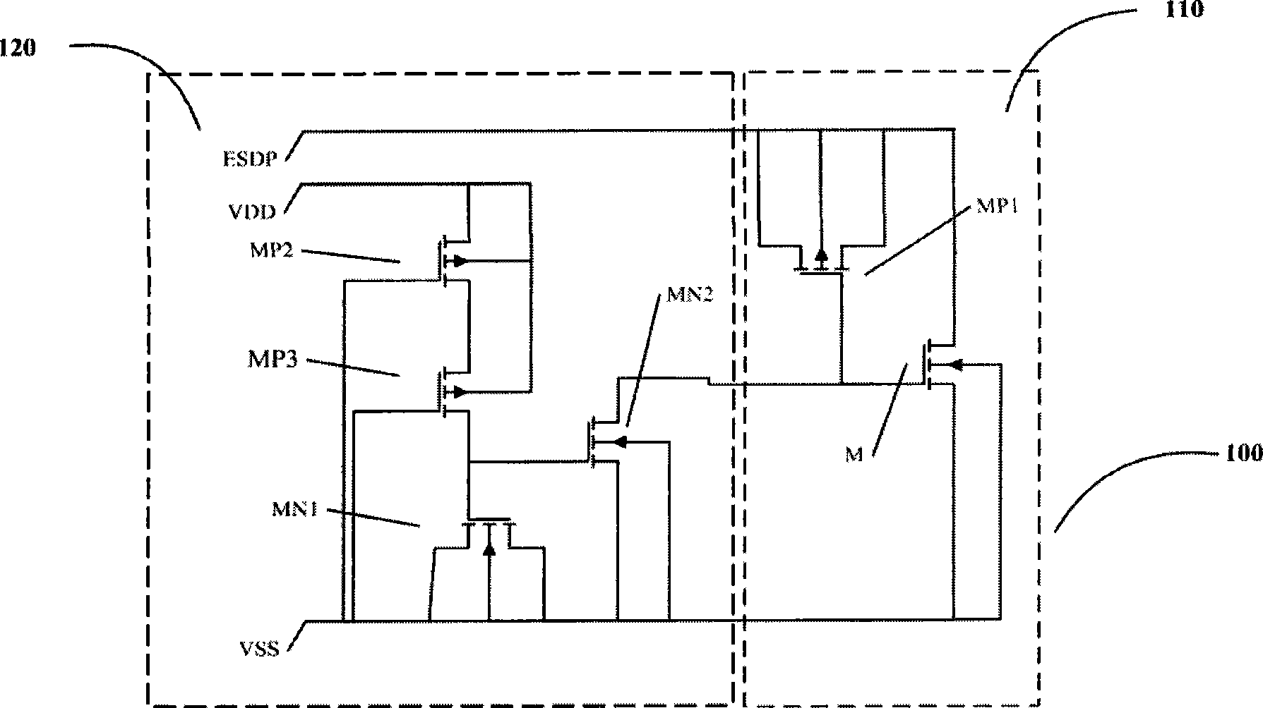 Electrostatic discharge protecting circuit and electronic product using the same