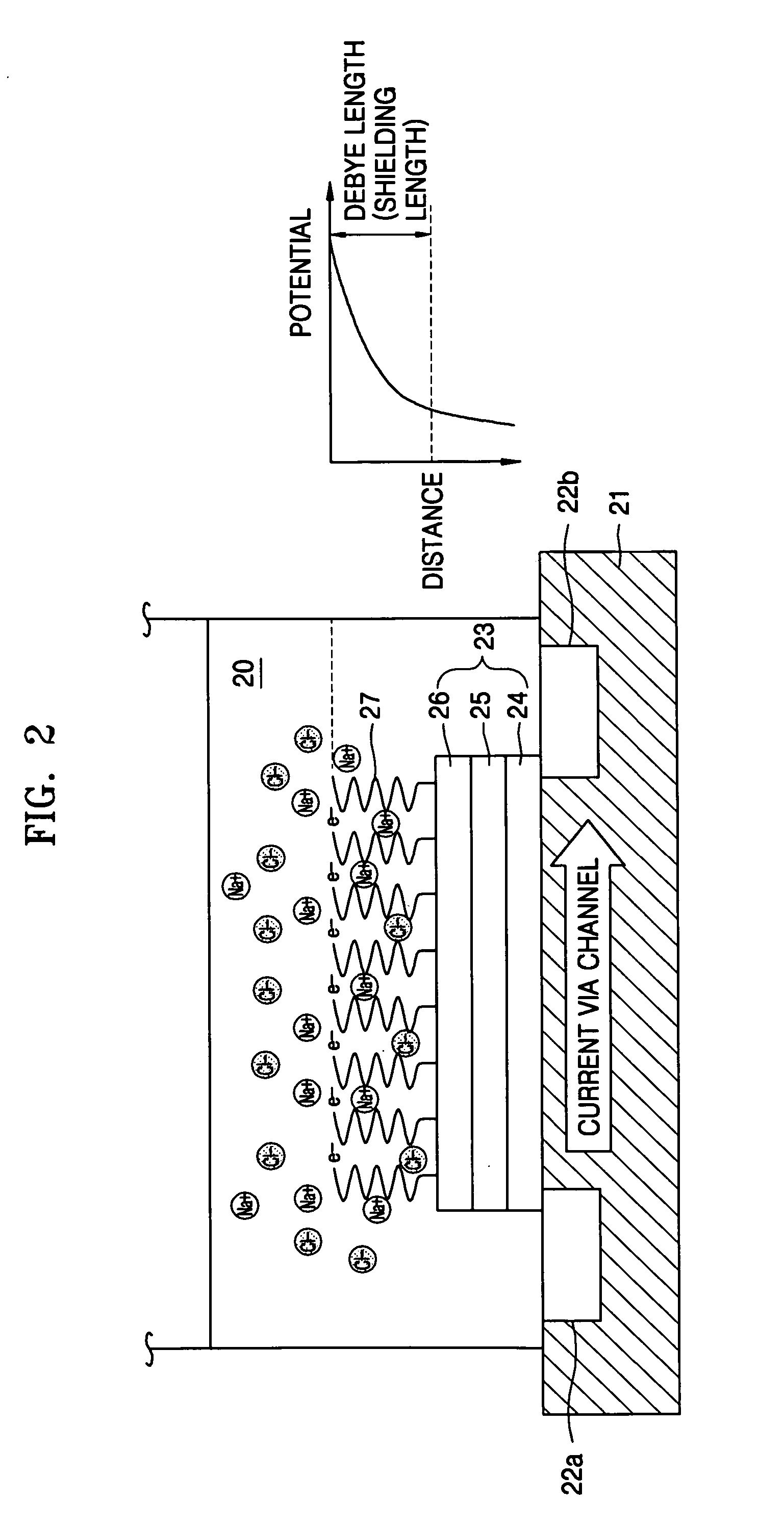 Biomolecule sensing method using Field Effect Transistor with controllable Debye length