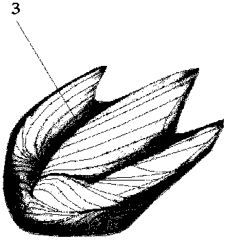 Cartridge with sharkskin-structure surface texture