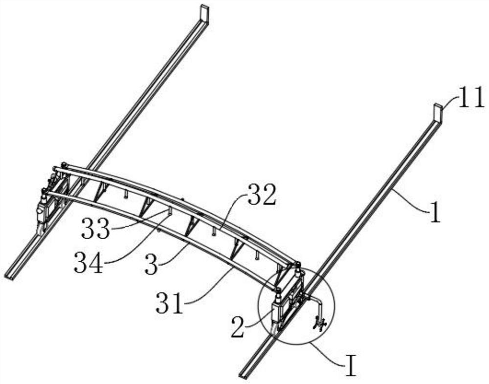 Electric translation type sprinkling machine powered by generator set