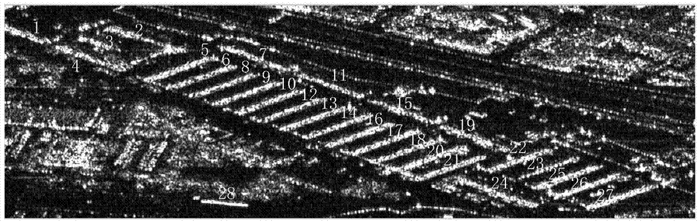 High-resolution synthetic aperture radar image linear building detecting method based on marked watershed algorithm