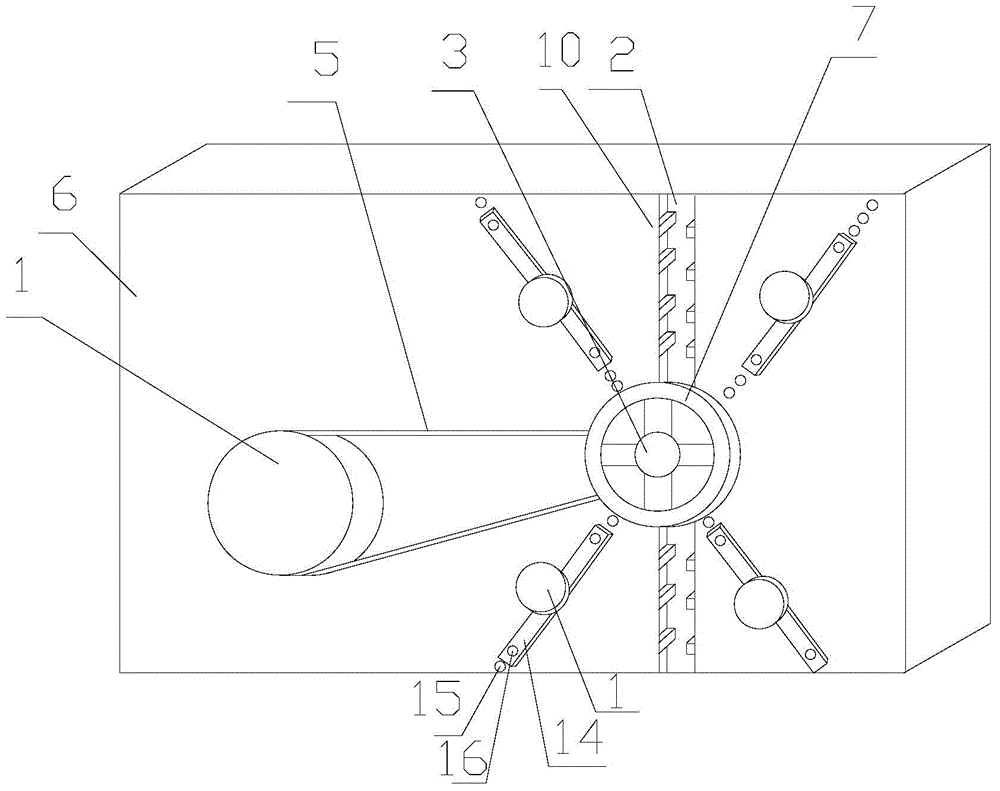 Adjusting and locking device for textile machine