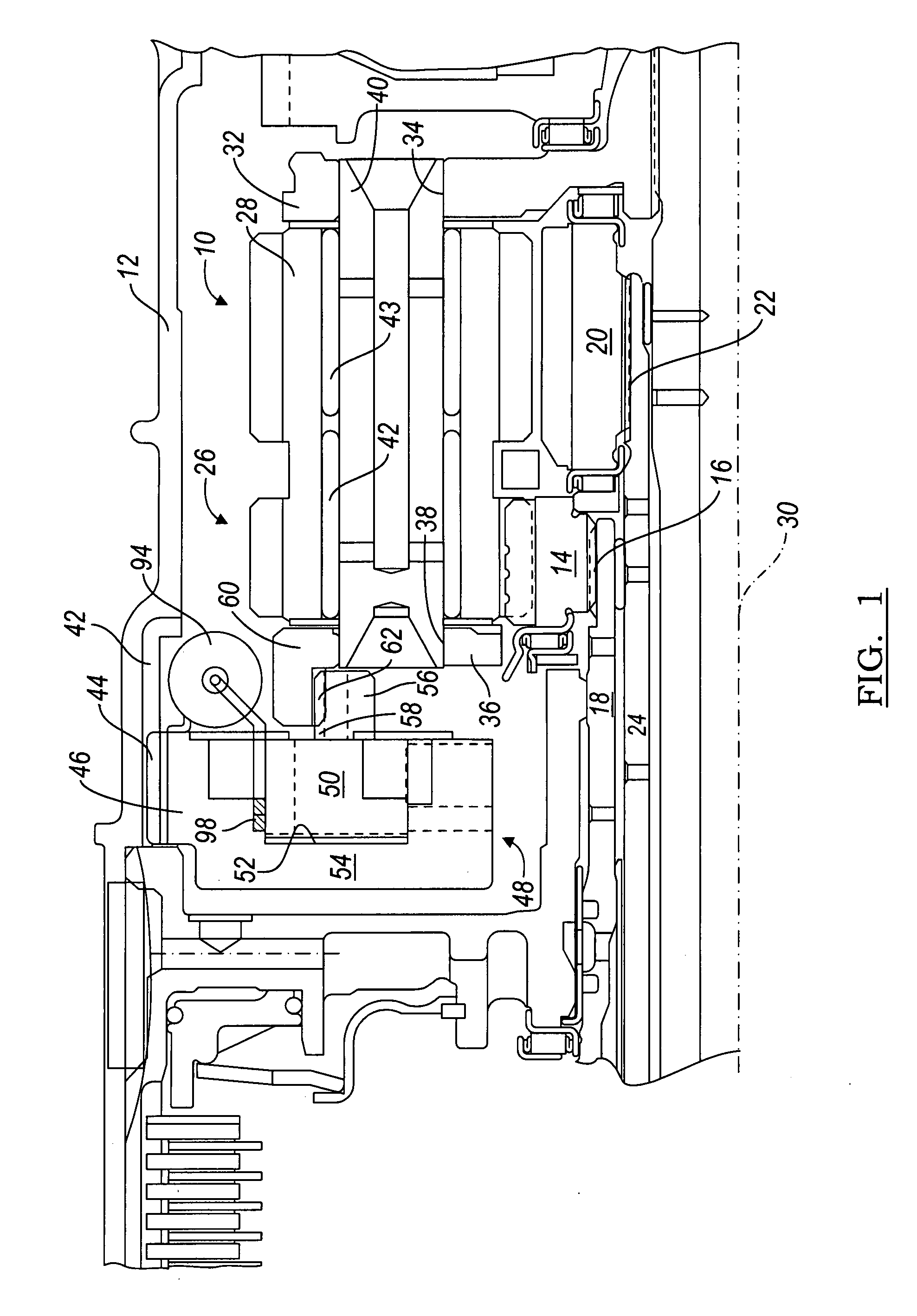 Selectively controlled rocker one-way clutch