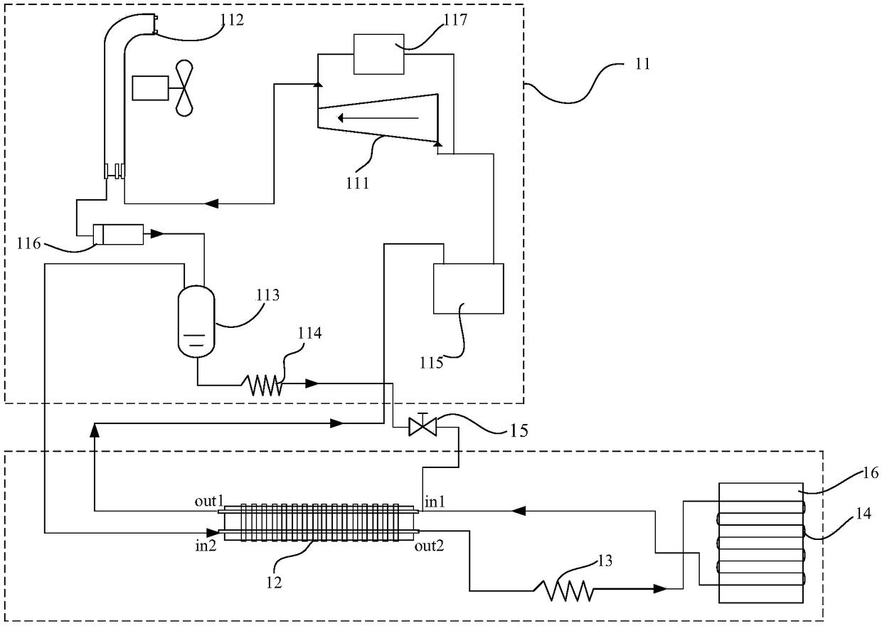 Anti-low temperature freezing oil self-cascading refrigeration system and its control method