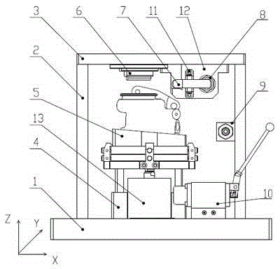 Automatic shape-followed clamping device and clamping method thereof