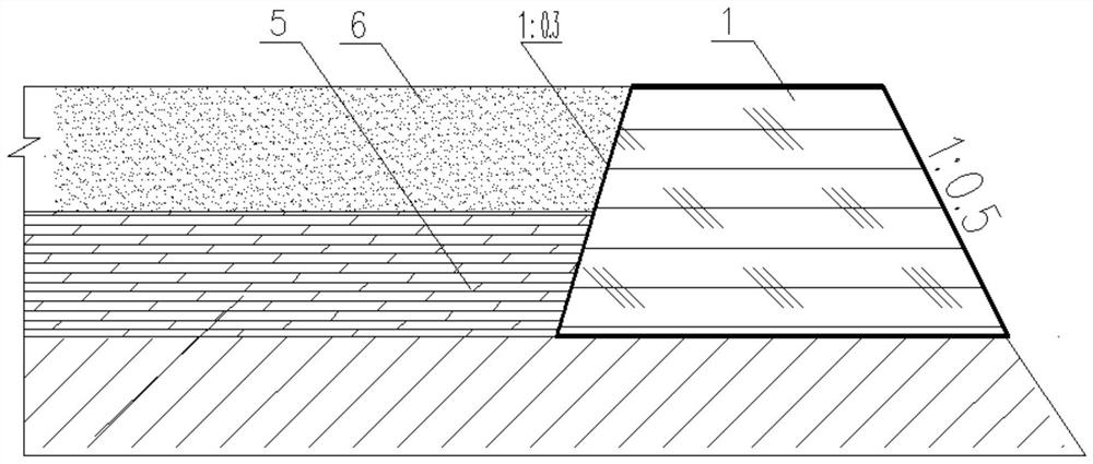 Method of changing dry land to paddy field in mountainous yellow soil area