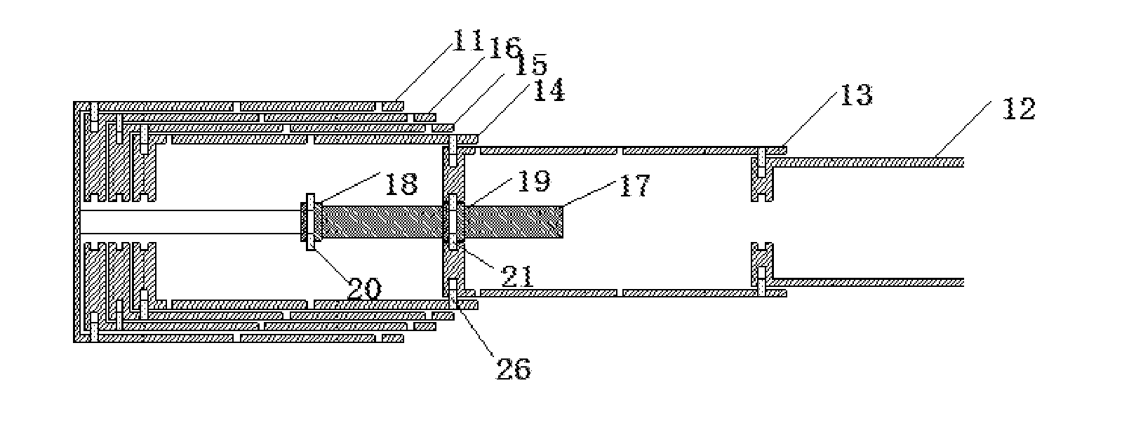 Single-cylinder plug pin type telescopic arm, telescopic method thereof and crane having telescopic arm