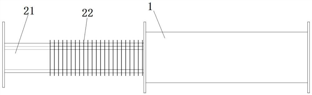 Cooling water jacket for rapid-cooling quenching furnace and processing method of cooling water jacket